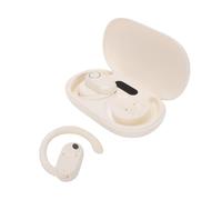 MENDUNER Wireless Earbuds, 360° Panoramic Acoustic ENC Noise Cancelling Bluetooth 5.4 Ear Hooks, IPX7 with 30H Playtime, for Workouts Commuting (White)