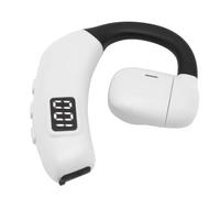 MENDUNER Wireless Headphones, Open Ear Air Conduction Sport Earphones with Noise Reduction & Bluetooth 5.4, Type-C Charging, 30H Playtime for Cycling, Running, Laptop, IOS/ (White)