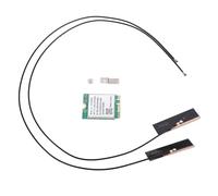 MENDUNER Wireless Network Card 1800Mbps M.2 WiFi 6 | RTL8852BE Bluetooth 5.2 Adapter for, Dual Band .4GHz/5GHz MU-MIMO with Built-in Antenna, Supports 10/11 (Built in Antennae)