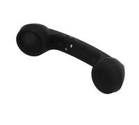 MENDUNER Wireless Retro Telephone Handset, Portand Wire Radiation Proof Handset Reciver Headphones, for BT Support Devices Phone Computer (Black)