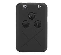 MENDUNER Wireless Transmitter Receiver Bluetooth 4.2 Adapter for Car Stereo System, Low Delay A2DP Stereo Receiver for Fluent Operation, Portable 2-In-1 Bluetooth Adapter (White)