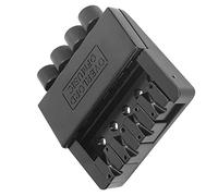 MENDUNER Zinc Alloy Bass Bridge Tailpiece Perfect for 4-String Headless Electric Bass Players Black