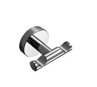 MENEAU Coat Hooks Multi-Style Stainless Steel Single Hook Clothes Hook Kitchen Bathroom Hook Wall Decoration Storage Rack Silver D