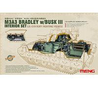 Meng 1:35 Scale Interior Set for M3a3 Bradley w/Busk III For MNGSS-006 Model Kit (Multi-Colour)
