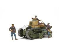 Meng HS-005 1:35 Scale French FT-17 Light Tank Crew and Orderly Model