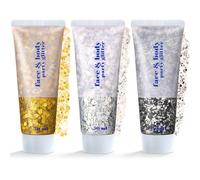 Meng Jiaran 3Pcs Body Glitter Gel Kit, 50ml Mermaid Sequins