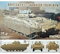 Meng Model 1/35 British FV510 Warrior Tes(H) Tank New Plastic Model Kit SS-017