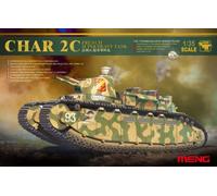 Meng Model TS-009 1:35th Char 2C French Super Heavy Tank