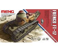 Meng Model Kit TS-008 - 1:35 FT-17 French Light Tank - Cast Turret