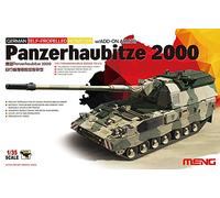 Meng "Model 1:35 GER Panzerhaubitze 2000 Self-Propelled Howitzer W/add on Armor Kit (Multi-Colour)