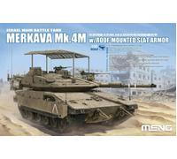 Meng Model 1/35 Merkava Mk.4M w/roof-mounted slat armor
