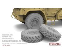 Meng Model 1/35 Russian K-4386 Sagged Wheel Set # SPS-075