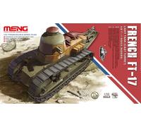 Meng Model TS-008 1:35th scale French FT-17 Light Tank (Cast Turret)