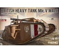 Meng Model 1/35 TS-020 British Heavy Tank Mk.V Male Model Kit