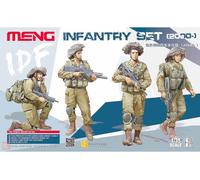Meng "Model 1:35 IDF Infantry Set 2000" Figures (Multi-Colour)