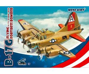 MENG Model Kids B-17G Flying Fortress Bomber Kit (Multi-Colour), 12.7 x 17.78 x 3.18 cm