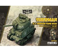Meng Model - M4A1 Sherman U.S Tank World War Toon
