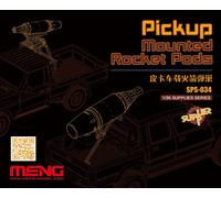 Meng SPS-034 Pickup Mounted Rocket Pods Resin Plastic Model Kit