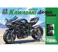 Meng-Model MT-001S - 1:9 Kawasaki Ninja H2R (Pre-Colored Edition) - New