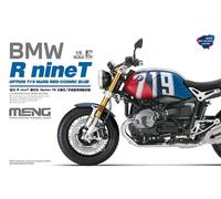 Meng-Model MT-003t - 1:9 BMW R Ninet Option 719 Mars Red/Cosmicblue ,
