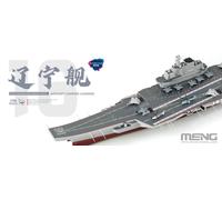 Meng Model PS-010S - 1/700 Aircraft Carrier Liaoning (Pre-Colored Edition) - New