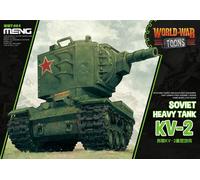 Meng WWT-004 Model - Soviet Heavy Tank Kv-2 World War Toons