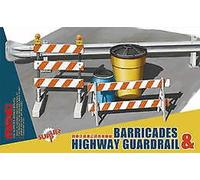 Meng-Model SPS-013 - 1:35 Barricades & Highway Guardrail - New