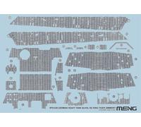 Meng-Model SPS-039 - 1:35 German Heavy Tank Sd.Kfz.182 King Tiger Zimmerit Decal
