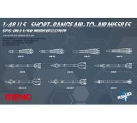 Meng SPS-043 Model 1:48-US Short Range Air Missile Set