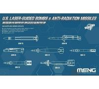 Meng Model SPS-072 - 1:48 U.S. Laser-Guided Bombs & Anti-Radiation Missiles