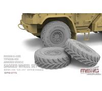 MNGSPS-075 - Meng Model 1:35 - Russian K-4386 Sagged Wheel Set