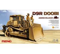 Meng 1:35 Scale D9R Armoured Bulldozer Model Kit (Multi-Colour)