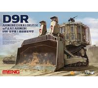 Meng Model SS-010 - 1:35 D9R Armored Bulldozer with Slat Armor - New