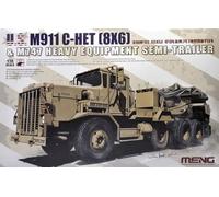 Meng-Model SS-013 - 1:3 5 U.M911 C-Het (8x6) & M747 Heavy Equipment Semi-Trailer