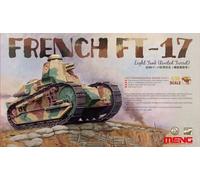 Meng Model TS-011 1:35th scale French Renault FT-17 Light Tank (Riveted Turret)