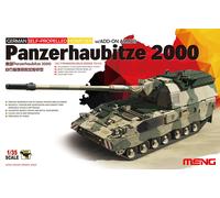Meng "Model 1:35 GER Panzerhaubitze 2000 Self-Propelled Howitzer W/add on Armor Kit (Multi-Colour)