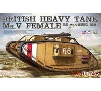 Meng Model TS-029 1:35th scale British Heavy Tank MK V Female