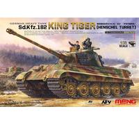 Meng Plastic Model Kit 1/35 German Heavy Tank Sd.Kfz.182 King Tiger (Henschel Turret)