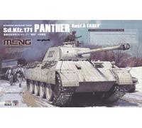 Meng Model Kit - 1:35 German Medium Tank Sd.Kfz.171 Panther Ausf. A Early - TS-046