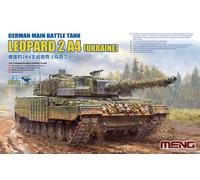 Meng-Model TS-058 1:35 German Main Battle Tank Leopard 2A4 (Ukraine) Kit - New