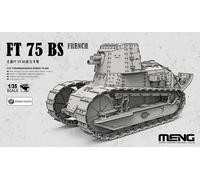 Meng Model TS-059 - 1:35 French FT 75 BS (Incl. Resin Parts) - New