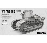 Meng Model TS-059 1:35th scale French FT 75 BS Includes Resin Parts