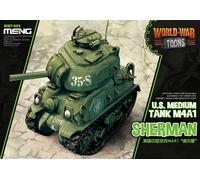 MNGWWT-002 - Meng Model - M4A1 Sherman U.S Tank World War Toon