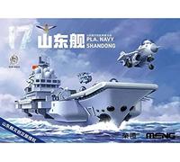 Meng Model MNGWB-008 Warship Builder-PLA Navy Shandong Scale Model kit, Unpainted