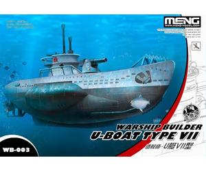 Meng Model Warship Builder U-Boat Type VII Cartoon Ship