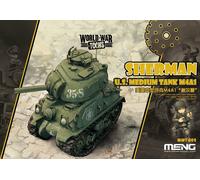 Meng-Model WWT-002 - U.S.Medium Tank M4A1 Sherman - New