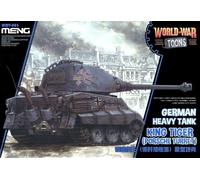 Meng Model WWT-003 World War Toons King Tiger (Porsche Turret) German Heavy Tank