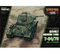 Meng-Model WWT-006 Soviet Medium Tank T-34/76 Cartoon Model Kit - New