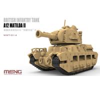 Meng Model WWT-014 - British Infantry Tank A12 Matilda II (Cartoon Model) - New