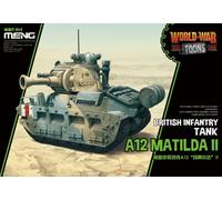 Meng Model WWT-014 World War Toons A12 Matilda II British Infantry Tank